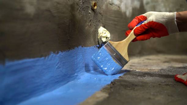 SJ Waterproofing Pros commercial waterproofing team near Elnora, IN
